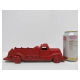 Group of Vintage Style Cast Iron Fire Engines / Trucks