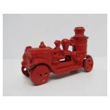 Group of Vintage Style Cast Iron Fire Engines / Trucks