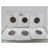 Lot of 26 Assorted US Indian Head Pennies from 1882-1907 #1