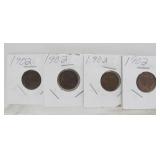 Lot of 26 Assorted US Indian Head Pennies from 1882-1907 #2