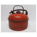 2 Good Vintage Red Metal EAGLE Gas Cans
