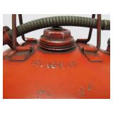 2 Good Vintage Red Metal EAGLE Gas Cans