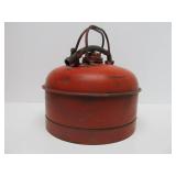 2 Good Vintage Red Metal EAGLE Gas Cans