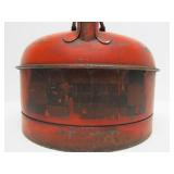 2 Good Vintage Red Metal EAGLE Gas Cans