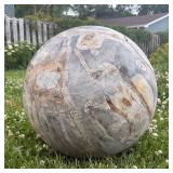 Massive Genuine Petrified Wood Sphere
