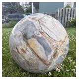 Massive Genuine Petrified Wood Sphere