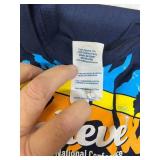 BULK LOT OF 45+ NEW MIXED SIZES BELIEVE! 2016 NATIONAL CONFERENCE ZUMBATHON T-SHIRTS, MAKE-A-WISH CHARITY EVENT PROMOTIONAL SHIRTS, BLUE