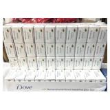 LOT OF 90 NEW DOVE SENSITIVE SKIN BEAUTY BAR SOAP & NEW CASE OF VASELINE HEALING JELLY, HYPOALLERGENIC SKINCARE ESSENTIALS, FRAGRANCE-FREE MOISTURIZING CLEANSERS & PROTECTANT