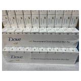 LOT OF 90 NEW DOVE SENSITIVE SKIN BEAUTY BAR SOAP & NEW CASE OF VASELINE HEALING JELLY, HYPOALLERGENIC SKINCARE ESSENTIALS, FRAGRANCE-FREE MOISTURIZING CLEANSERS & PROTECTANT