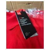 MSRP $450 9-CT NEW WITH TAGS UNDER ARMOUR TECH POLO SHIRTS, NWT, RED PERFORMANCE CORPORATE APPAREL W/ WESTWOOD LOGO, SIZES S-2XL