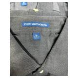 LOT OF 13 NEW MIXED STYLE CORPORATE SHIRTS, PORT AUTHORITY & RED HOUSE BRANDS, SIZES M & L, BUSINESS CASUAL WORK WEAR, PROFESSIONAL STYLE!