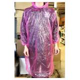 BULK LOT 100+ MEDLINE BRAND EMERGENCY PONCHOS, UNIVERSAL SIZE RAIN COATS, BRIGHT ASSORTED COLORS, PROTECTIVE RAIN WEAR FOR EVENTS!