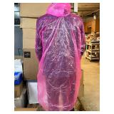 BULK LOT 100+ MEDLINE BRAND EMERGENCY PONCHOS, UNIVERSAL SIZE RAIN COATS, BRIGHT ASSORTED COLORS, PROTECTIVE RAIN WEAR FOR EVENTS!