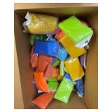 BULK LOT 100+ MEDLINE BRAND EMERGENCY PONCHOS, UNIVERSAL SIZE RAIN COATS, BRIGHT ASSORTED COLORS, PROTECTIVE RAIN WEAR FOR EVENTS!