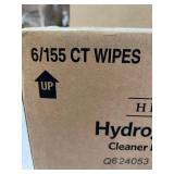 MSRP $180 1 CASE CLOROX HEALTHCARE HYDROGEN PEROXIDE DISINFECTANT WIPES, 6 CANISTERS OF 155 WIPES EACH, EPA-REGISTERED HOSPITAL GRADE CLEANER, FAST-KILL BROAD-SPECTRUM DISINFECTION KILLS 40+ MICROORGA