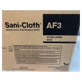 MSRP $150 NEW Lot of 6 PDI Sani-Cloth AF3 Extra Large Germicidal Wipes Alcohol-Free Professional Surface Disinfectant, Kills 45+ Microorganisms in 3 Minutes, Fragrance & Bleach-Free, Safe for Sens