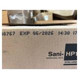 MSRP $150 1 NEW Case PDI Sani-HP1 Germicidal XL Wipes, REF P83184, 6 Canisters x 95 Wipes Each, 1-Min Kill Time for 50 Pathogens Including Norovirus & C. Auris, Hydrogen Peroxide Formula, Extra La