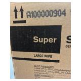 MSRP $300 PDI SANI-CLOTH SUPER GERMICIDAL DISPOSABLE WIPES CASE, 12 CANISTERS X 160 WIPES (1,920 TOTAL), LARGE WIPES, HOSPITAL-GRADE DISINFECTANT, FAST 2-MINUTE BACTERICIDAL VIRUCIDAL CLEANING, MEDICA