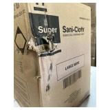 MSRP $300 PDI SANI-CLOTH SUPER GERMICIDAL DISPOSABLE WIPES CASE, 12 CANISTERS X 160 WIPES (1,920 TOTAL), LARGE WIPES, HOSPITAL-GRADE DISINFECTANT, FAST 2-MINUTE BACTERICIDAL VIRUCIDAL CLEANING, MEDICA