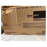 MSRP $150 1 NEW Case PDI Sani-HP1 Germicidal XL Wipes, REF P83184, 6 Canisters x 95 Wipes Each, 1-Min Kill Time for 50 Pathogens Including Norovirus & C. Auris, Hydrogen Peroxide Formula, Extra La