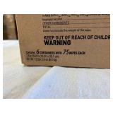 MSRP $180 PDI SANI-CLOTH SUPER XL GERMICIDAL DISPOSABLE WIPES CASE, 6 CANISTERS X 75 WIPES EA, EXTRA LARGE 7.5" X 15" HOSPITAL-GRADE DISINFECTANT WIPES, FAST 2-MINUTE KILL TIME, MEDICAL DENTAL EMS VET