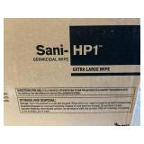 MSRP $150 1 NEW Case PDI Sani-HP1 Germicidal XL Wipes, REF P83184, 6 Canisters x 95 Wipes Each, 1-Min Kill Time for 50 Pathogens Including Norovirus & C. Auris, Hydrogen Peroxide Formula, Extra La