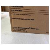 MSRP $150 1 NEW Case PDI Sani-HP1 Germicidal XL Wipes, REF P83184, 6 Canisters x 95 Wipes Each, 1-Min Kill Time for 50 Pathogens Including Norovirus & C. Auris, Hydrogen Peroxide Formula, Extra La