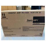 MSRP $150 1 NEW Case PDI Sani-HP1 Germicidal XL Wipes, REF P83184, 6 Canisters x 95 Wipes Each, 1-Min Kill Time for 50 Pathogens Including Norovirus & C. Auris, Hydrogen Peroxide Formula, Extra La