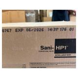 MSRP $150 1 NEW Case PDI Sani-HP1 Germicidal XL Wipes, REF P83184, 6 Canisters x 95 Wipes Each, 1-Min Kill Time for 50 Pathogens Including Norovirus & C. Auris, Hydrogen Peroxide Formula, Extra La