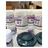 MSRP $600 ASSORTED LOT OF PROFESSIONAL MEDICAL DISINFECTANT WIPES, MIXED BRANDS (SANI-CLOTH, OXIVIR, ECOLAB), CLINICAL GRADE, 20+ CANISTERS!