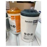 MSRP $600 ASSORTED LOT OF PROFESSIONAL MEDICAL DISINFECTANT WIPES, MIXED BRANDS (SANI-CLOTH, OXIVIR, ECOLAB), CLINICAL GRADE, 20+ CANISTERS!