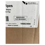 MSRP $180 NEW DIVERSEY OXIVIR TB DISINFECTANT WIPE REFILLS, 4 X 160 WIPE ROLLS (640 TOTAL), HOSPITAL-GRADE AHP CLEANER, FITS GALLON WIPE BUCKETS & DISPENSERS, MEDICAL, DENTAL, CLINIC & JANITOR