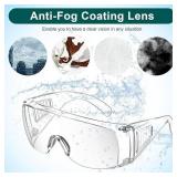 2 NEW boxes (24 Ct) Cabellas #1 Seller! Radians Coveralls Shooting Safety Glasses Ballistic Eye Protection Fits Over Eyewear – Impact & Scratch Resistant ANSI Z87.1 Certified *Ideal for Hunting/
