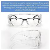 2 NEW boxes (24 Ct) Cabellas #1 Seller! Radians Coveralls Shooting Safety Glasses Ballistic Eye Protection Fits Over Eyewear – Impact & Scratch Resistant ANSI Z87.1 Certified *Ideal for Hunting/