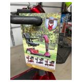 MSRP $3,000 GOLDEN COMPANION POWER MOBILITY 3 WHEEL INDOOR/OUTDOOR SCOOTER, DELUXE CAPTAIN