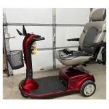 MSRP $3,000 GOLDEN COMPANION POWER MOBILITY 3 WHEEL INDOOR/OUTDOOR SCOOTER, DELUXE CAPTAIN