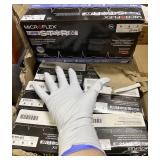 MSRP $450 1 CASE ANSELL MICROFLEX LIFESTAR EC POWDER-FREE NITRILE EXAMINATION DUAL-LAYER HIGH RISK GLOVES, SIZE M, NFPA COMPLIANT, TEXTURED FINGERTIPS, EXTENDED CUFF FOR POLICE, EMS & FIRST RESPON