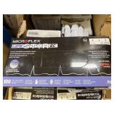MSRP $450 1 CASE ANSELL MICROFLEX LIFESTAR EC POWDER-FREE NITRILE EXAMINATION DUAL-LAYER HIGH RISK GLOVES, SIZE M, NFPA COMPLIANT, TEXTURED FINGERTIPS, EXTENDED CUFF FOR POLICE, EMS & FIRST RESPON