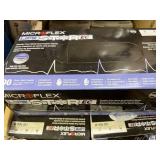 MSRP $450 1 CASE ANSELL MICROFLEX LIFESTAR EC POWDER-FREE NITRILE EXAMINATION DUAL-LAYER HIGH RISK GLOVES, SIZE M, NFPA COMPLIANT, TEXTURED FINGERTIPS, EXTENDED CUFF FOR POLICE, EMS & FIRST RESPON