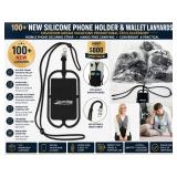 MSRP $800 100+ NEW SILICONE PHONE HOLDER & WALLET LANYARDS, CRUISEONE DREAM VACATIONS PROMOTIONAL TECH ACCESSORY, MOBILE PHONE SECURING STRAP, HANDS-FREE CARRYING!