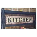 Kitchen Wall Hanging Sign