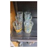 Set of 6 Tom & Jerry Vintage Glasses