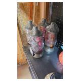 Set of 4 Tiki Table Torches