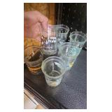 Set of 6 Tom & Jerry Vintage Glasses