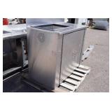 Stainless Steel Prep Cabinet with Sink