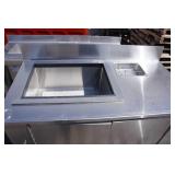 Stainless Steel Prep Cabinet with Sink