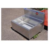 Wall Mounted Stainless Steel Wash Tub