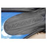 Cressi Adult Rondine Palau Fin Snorkel Set - Fin Size L/XL