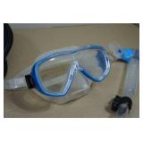 Cressi Adult Rondine Palau Fin Snorkel Set - Fin Size L/XL