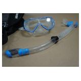 Cressi Adult Rondine Palau Fin Snorkel Set - Fin Size L/XL